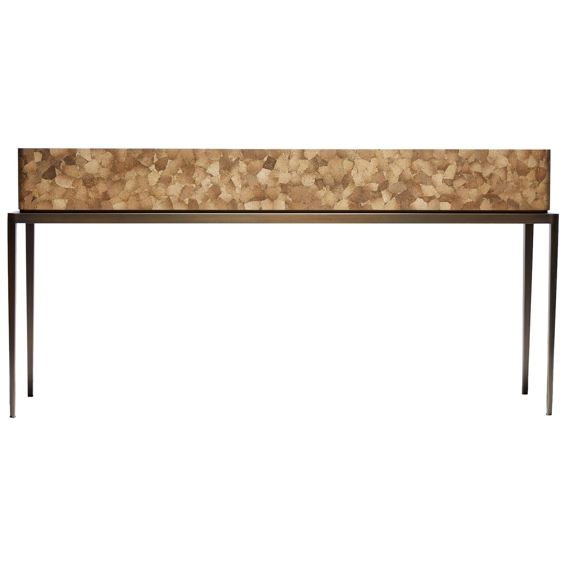 Console in guscio d'uovo, JAYA di Reda Amalou, 2018, edizione limitata di 8, 140 cm
