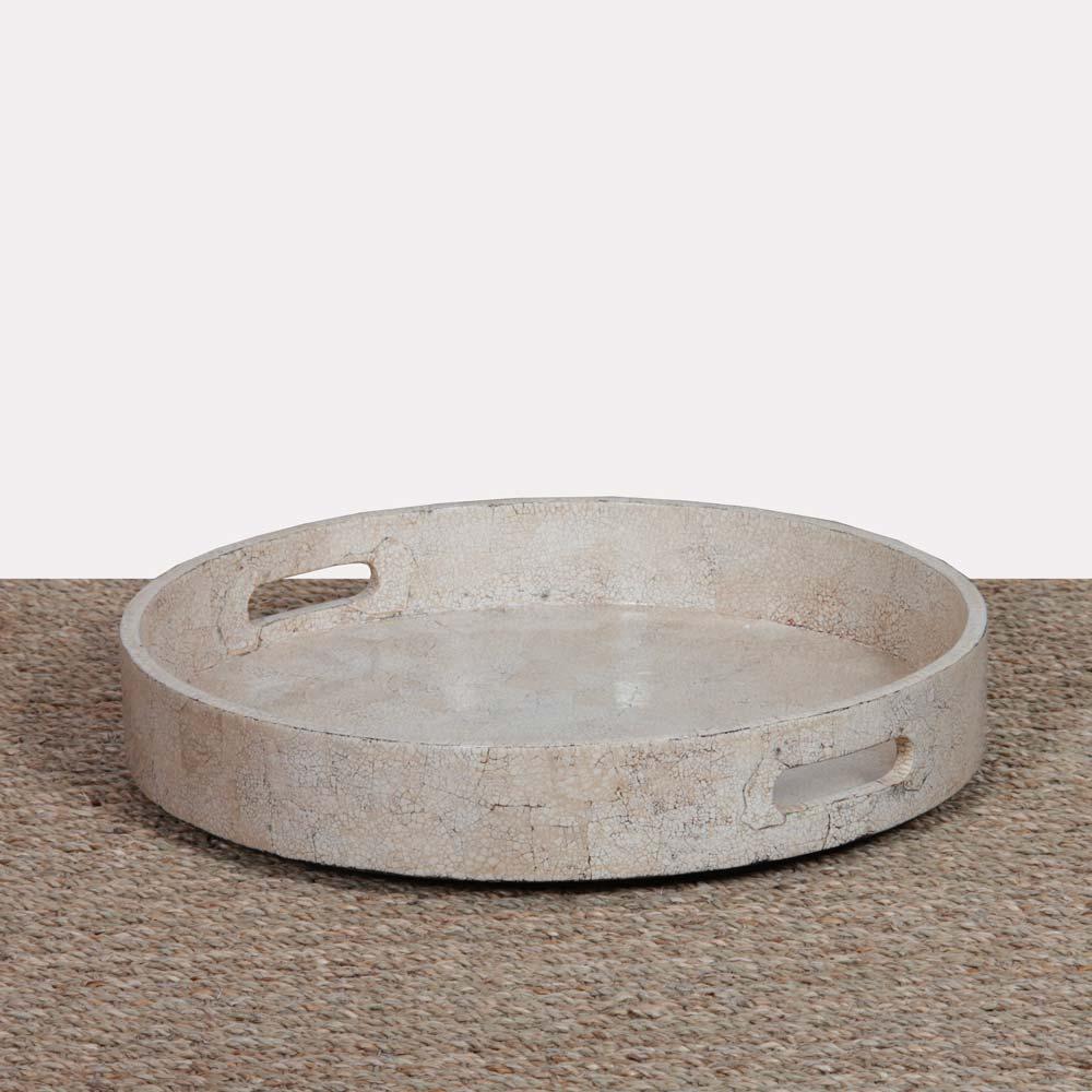 Début du 20ème siècle Eggshell tray, late 20th century work en vente