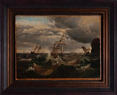 Antique Stormy Seas