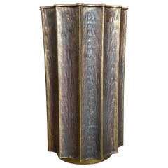 Egidio Casagrande Brass Umbrella Stand