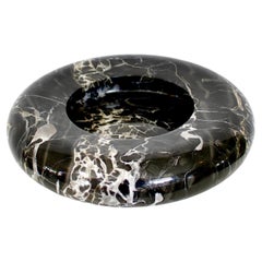Egidio Di Rosa and Pier Alessandro Giusti Up&Up Black Marble Dish or Vide Poche Egidio Di Rosa and Pier Alessandro Giusti Up&Up Black Marble Dish or Vide Poche