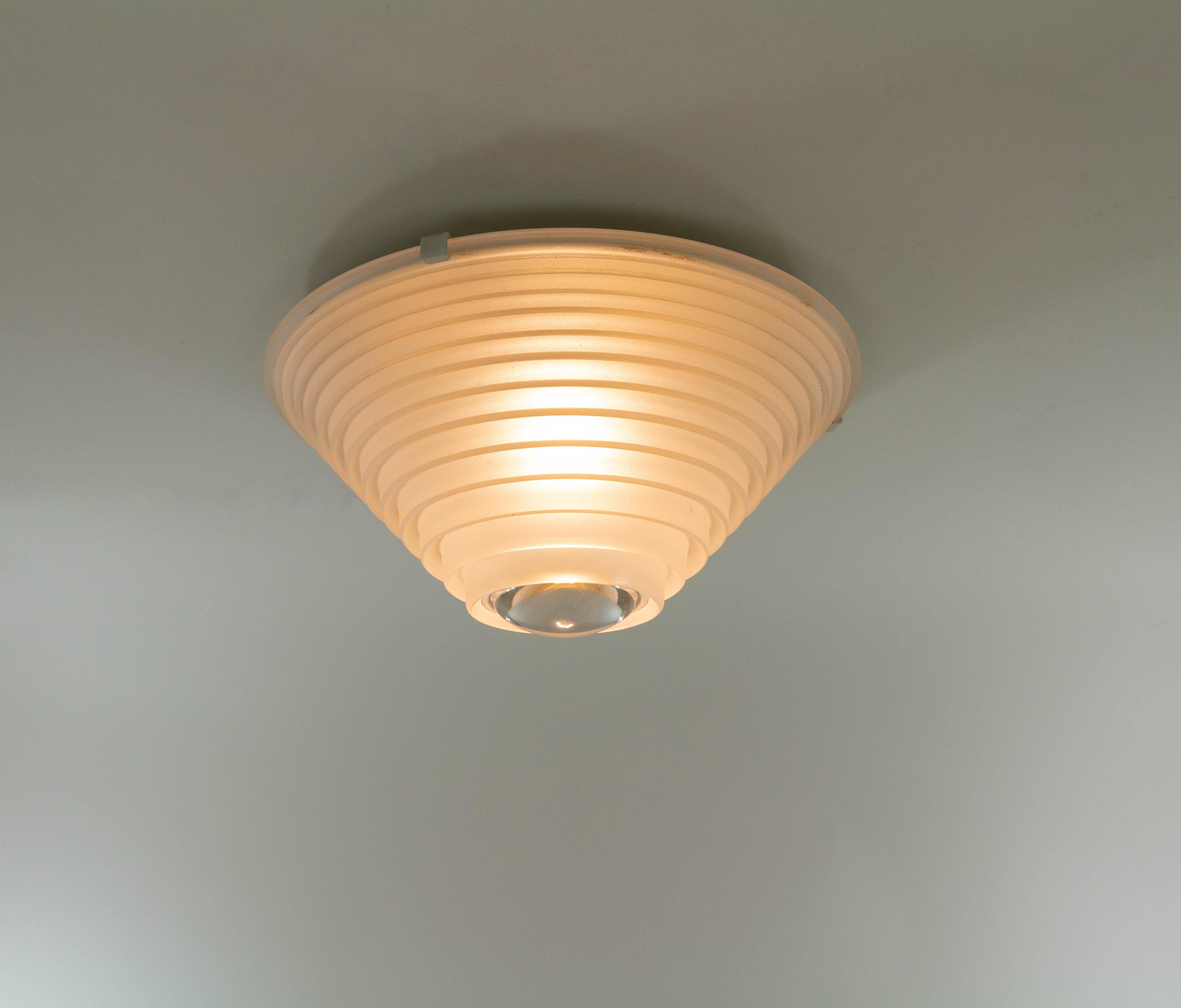 Mid-Century Modern Egina Ceiling lamp by Angelo Mangiarotti for Artemide, 1970s For Sale
