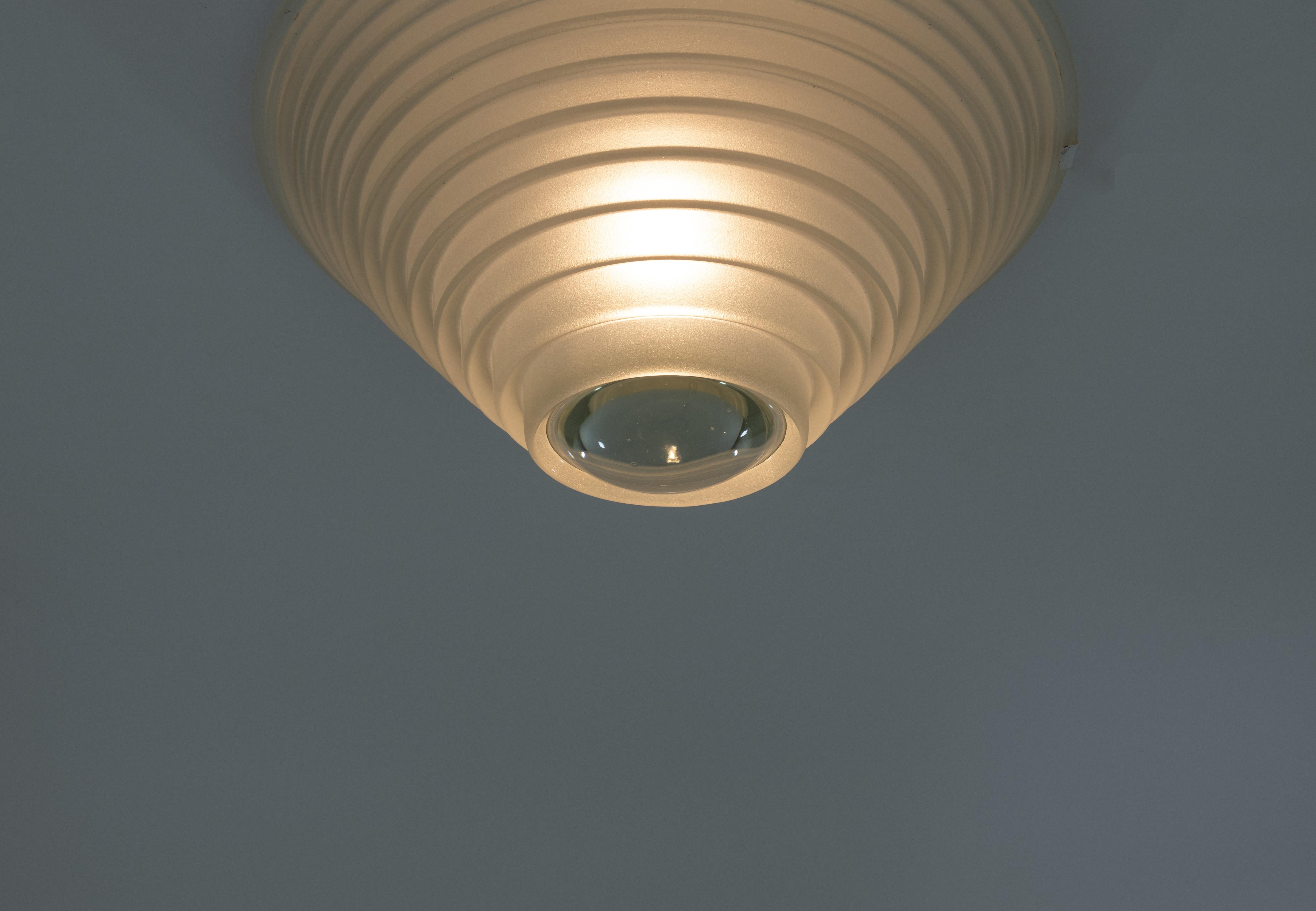 Egina Deckenleuchte von Angelo Mangiarotti für Artemide, 1970er Jahre (Italienisch) im Angebot