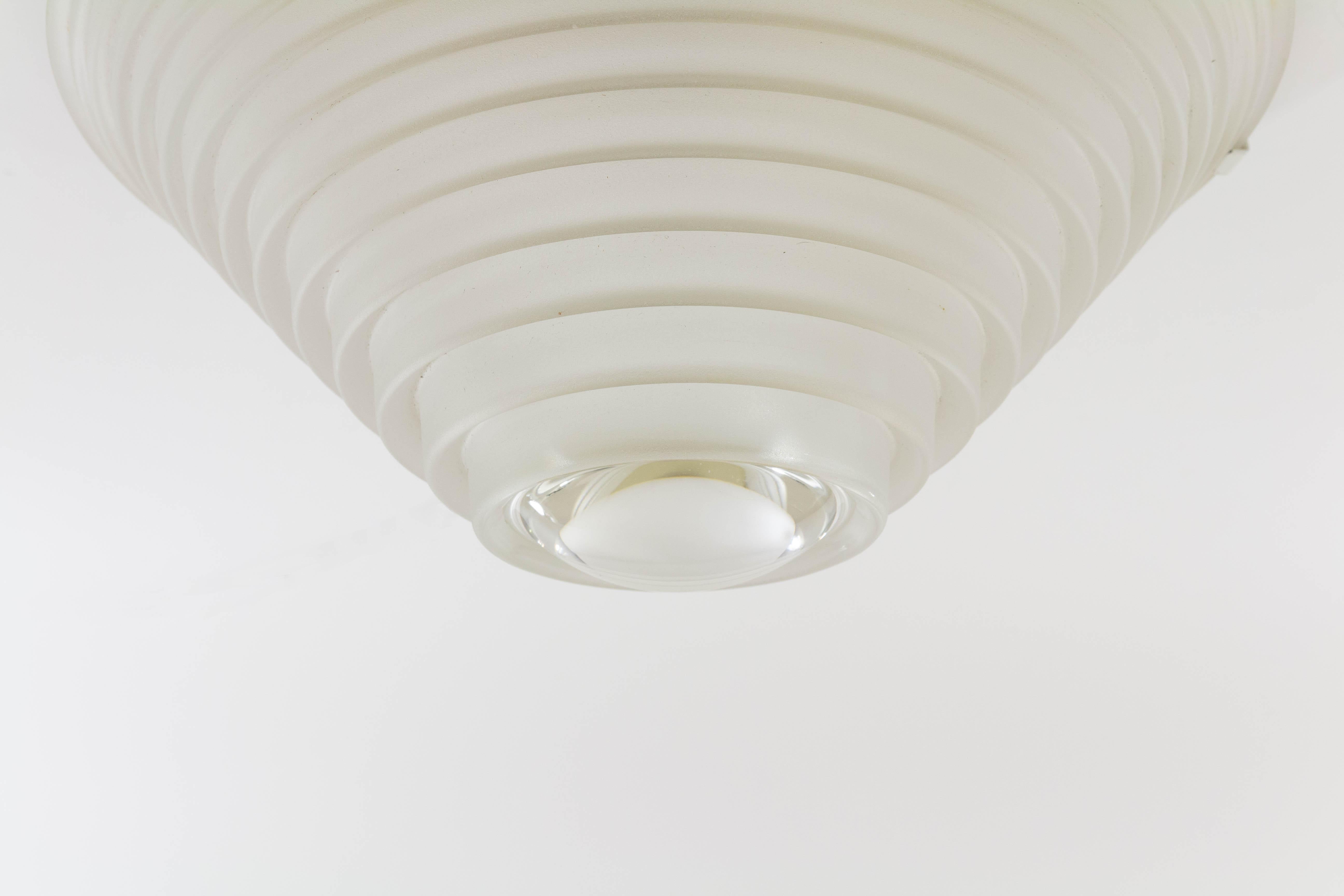 Egina Ceiling lamp by Angelo Mangiarotti for Artemide, 1970s In Good Condition For Sale In Rotterdam, NL
