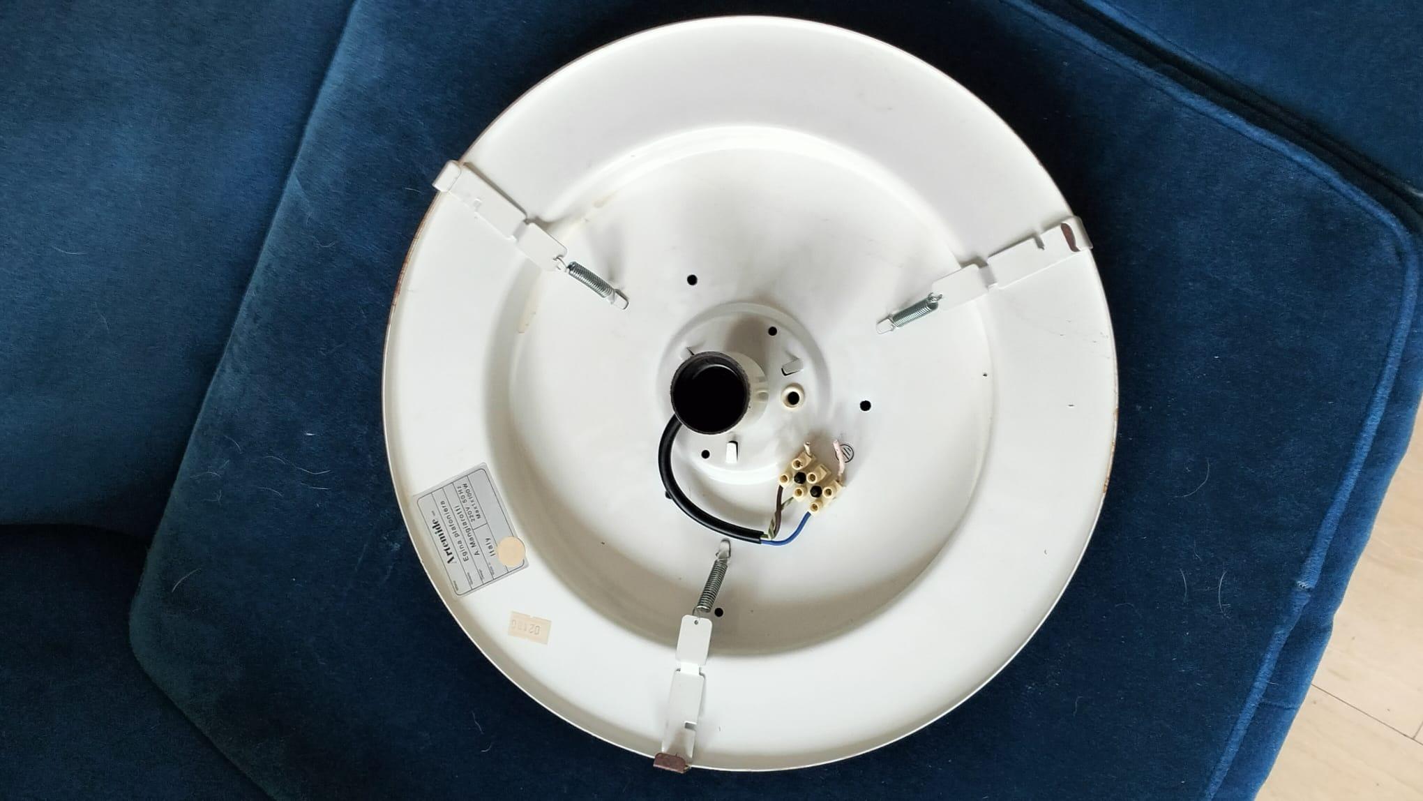 Egina Lampadario di Angelo Mngiarotti produzione Artemide 1970 In Good Condition For Sale In Lucca, IT