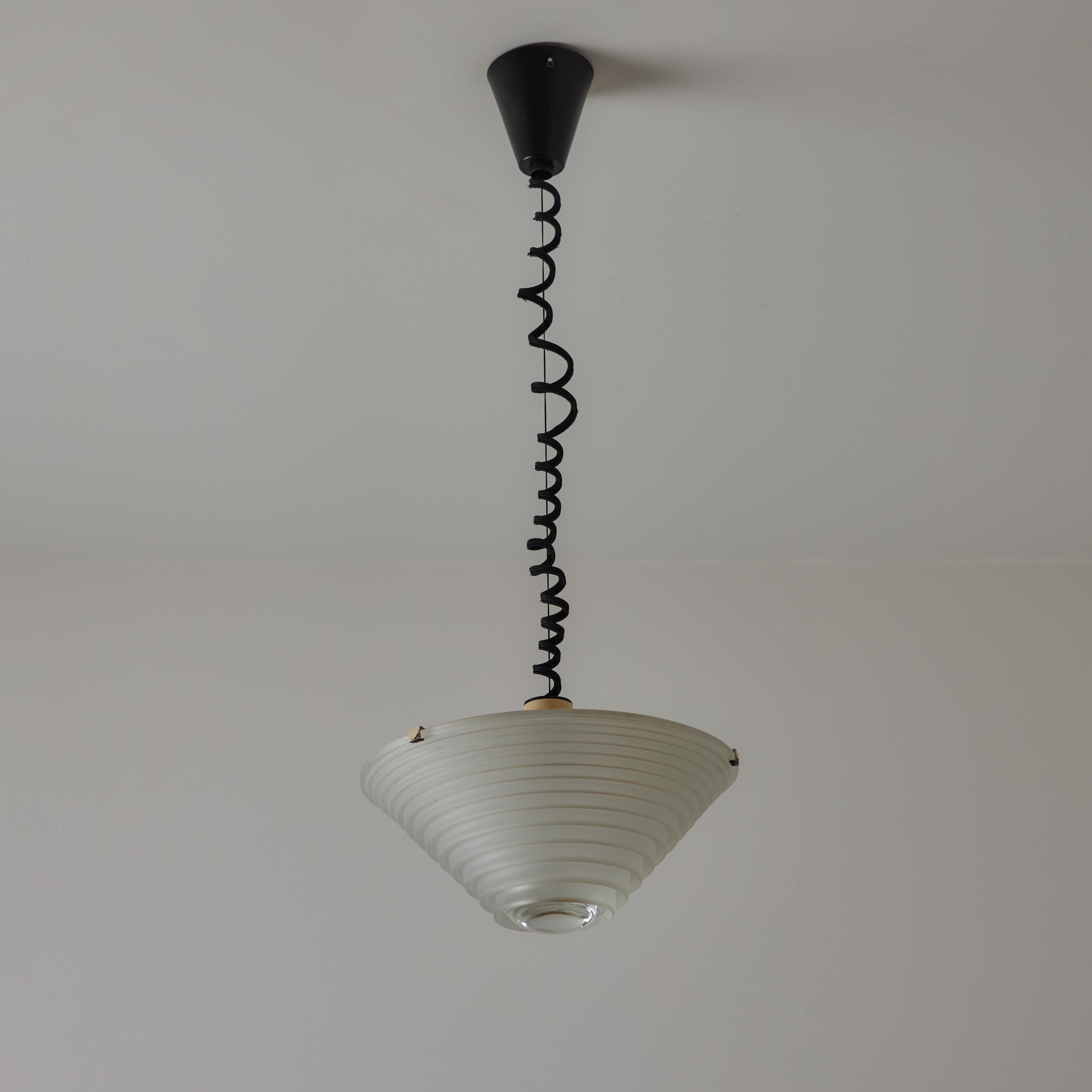 ‘Egina’ Pendant by Angelo Mangiarotti for Artemide For Sale 2
