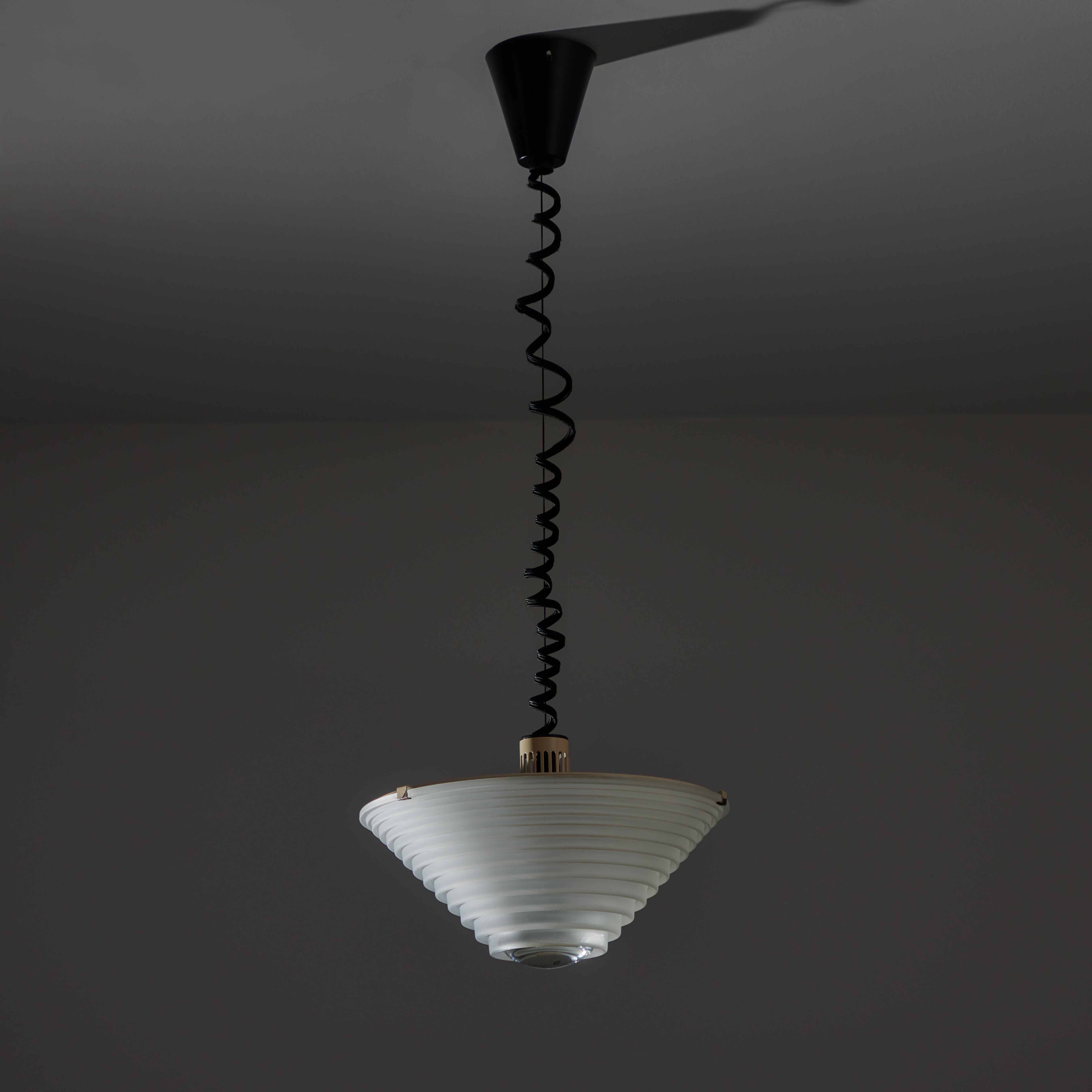 ‘Egina’ Pendant by Angelo Mangiarotti for Artemide For Sale 5