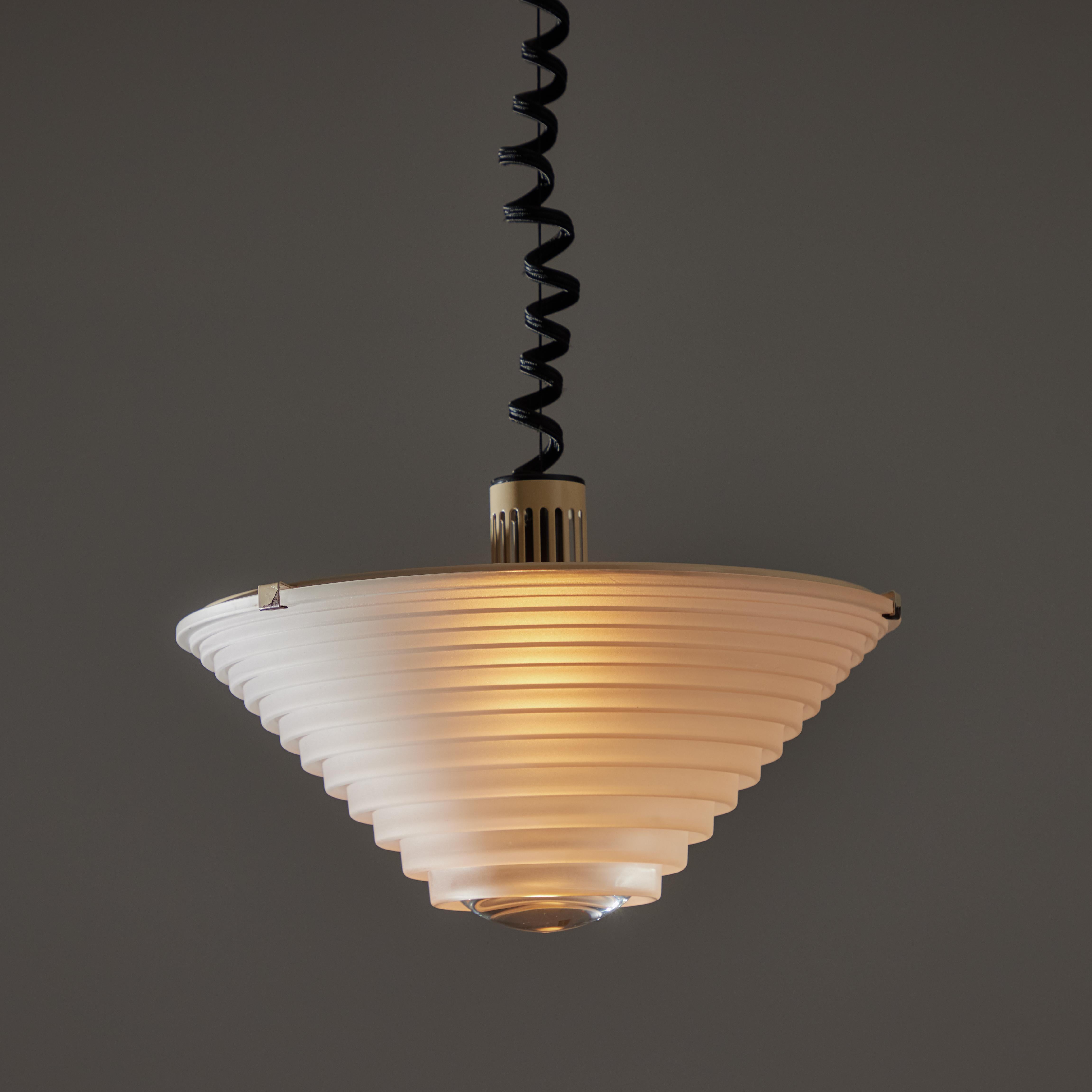 Italian ‘Egina’ Pendant by Angelo Mangiarotti for Artemide For Sale