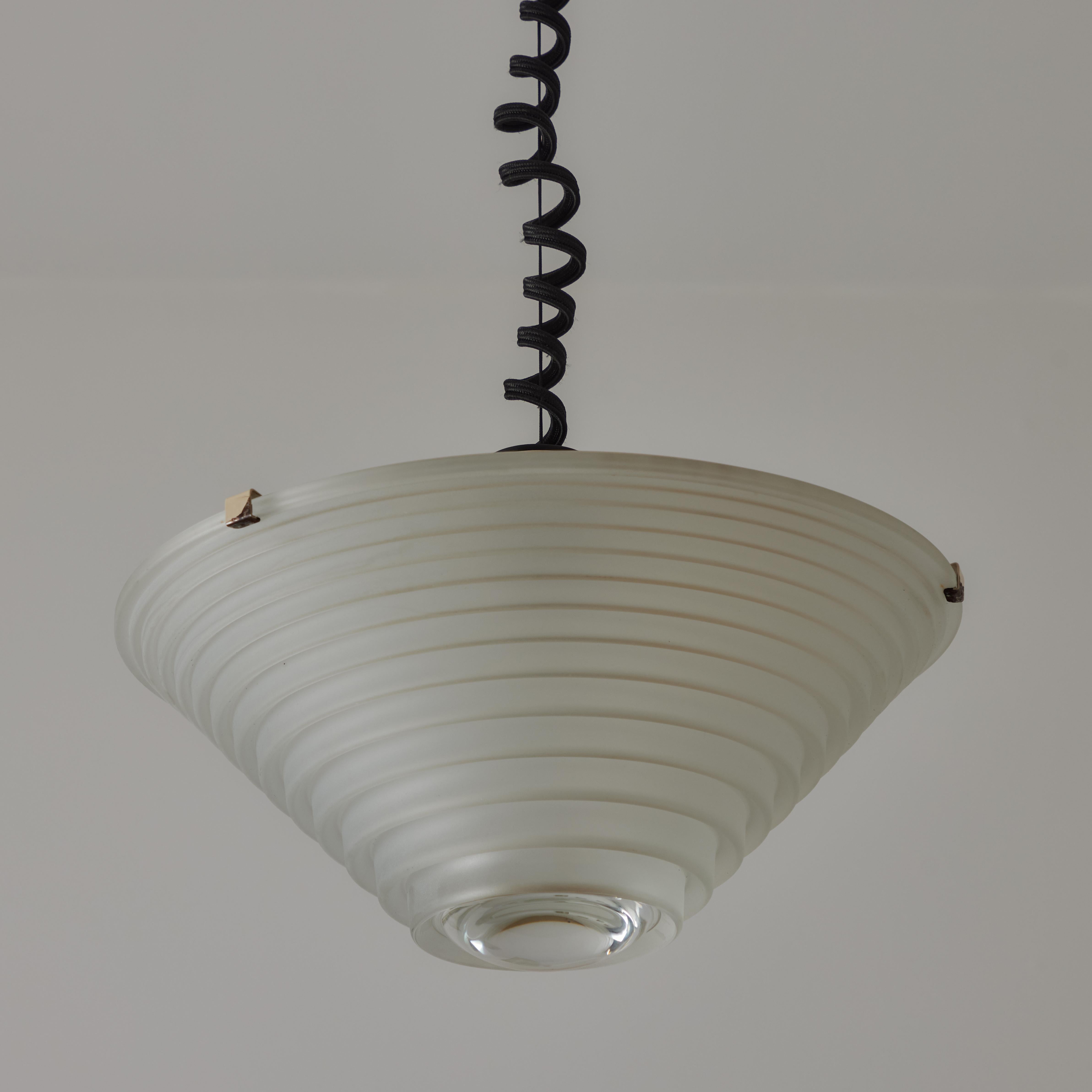 20th Century ‘Egina’ Pendant by Angelo Mangiarotti for Artemide