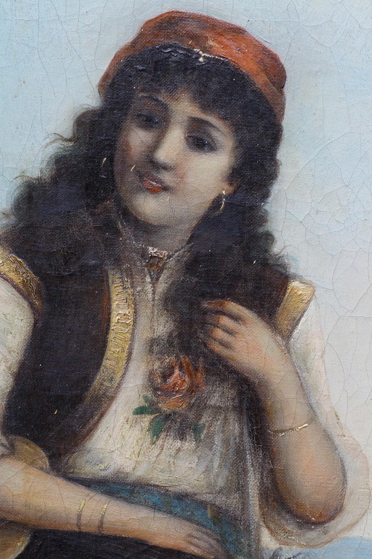 Plywood Egisto Ferroni, Original Painting