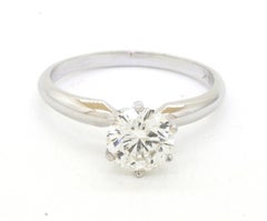 EGL 14K WG 1.18CT G-VS1 Diamond Solitaire Wedding/Engagement Ring