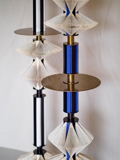 Functional Sculptures - Bar Tables - 2 pieces set - books, wood and steel