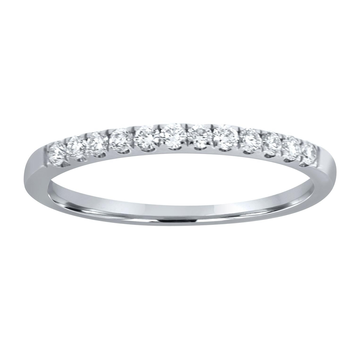 EGL Certified 0.70 Carat Round Diamond 18K White Gold Ring Set For Sale 1