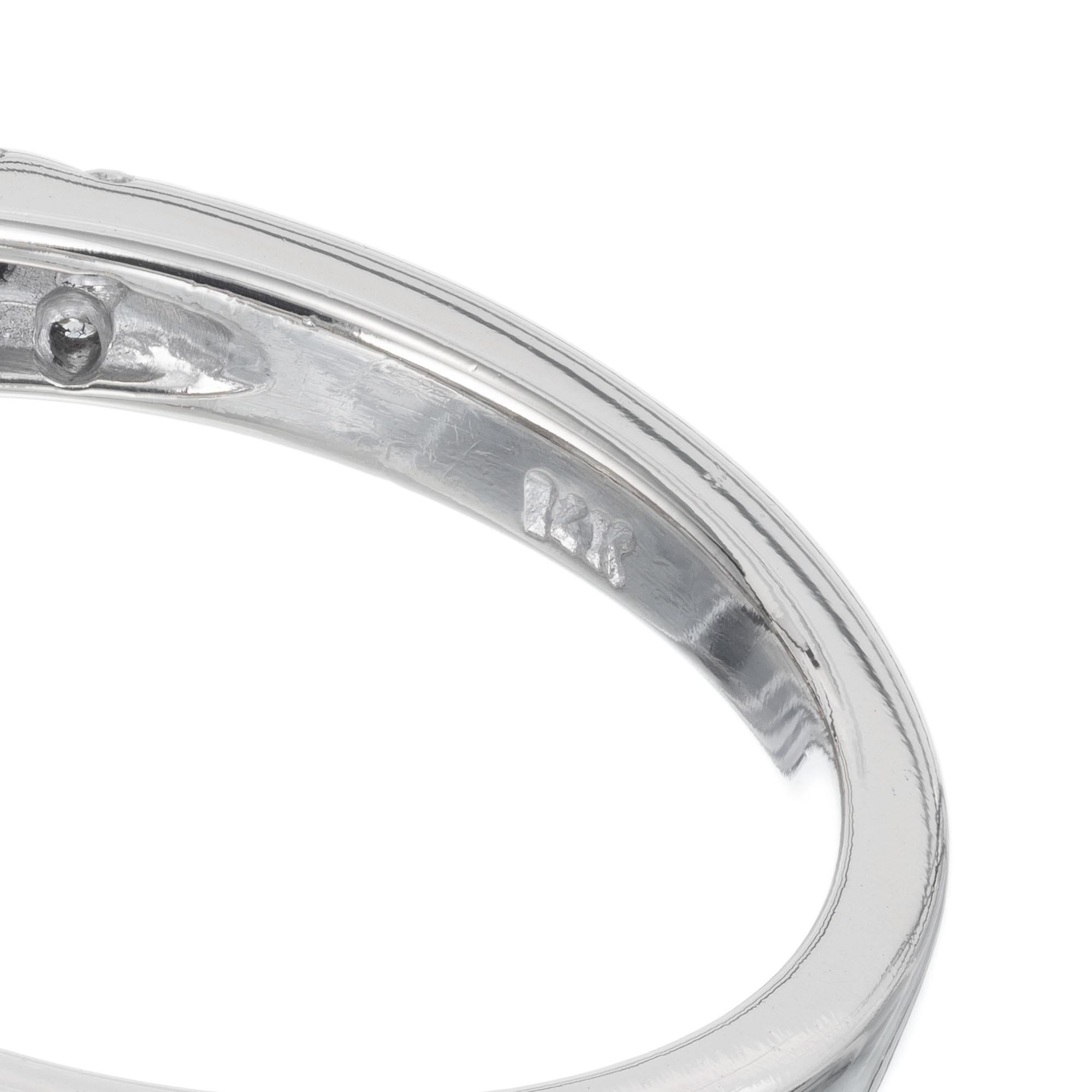EGL Certified 1.02 Carat Diamond Platinum Engagement Ring For Sale 2