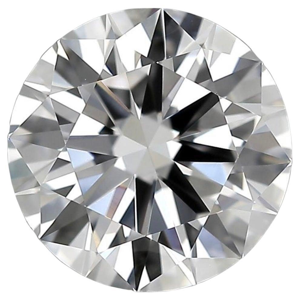 EGL Certified 1.10 Ct Round Ideal Cut Heart & Arrow Diamond Tacori Setting Plat