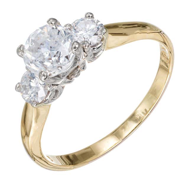Emilio Jewelry 1.40 Carat Fancy Vivid Pure Pink Diamond Ring For Sale ...
