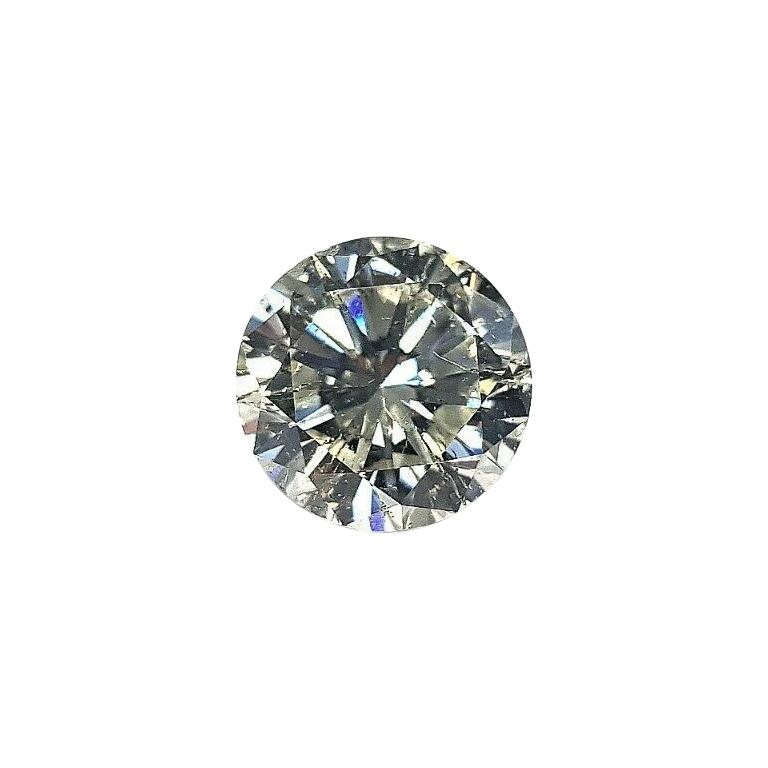 EGL Certified 6.02 Carat Round Brilliant Cut Diamond J, SI2