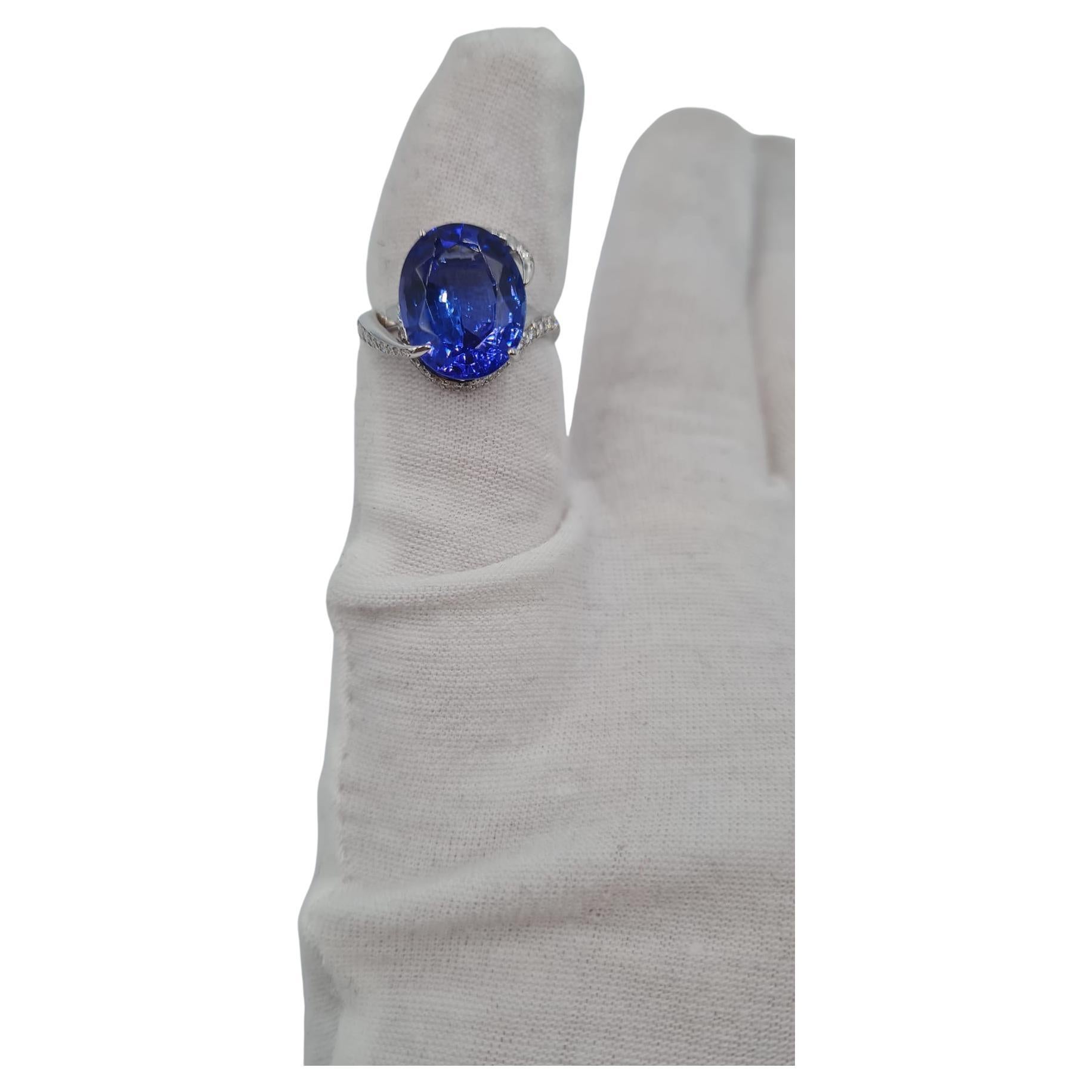 enhanced blue diamond engagement rings