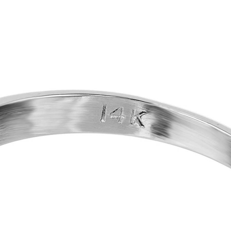 EGL-zertifizierter Verlobungsring, EGL-zertifizierter .94 Karat Diamant im Prinzessinnenschliff Solitär Gold im Angebot 3