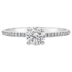 Roman Malakov EGL USA Certified Round Diamond Engagement Ring