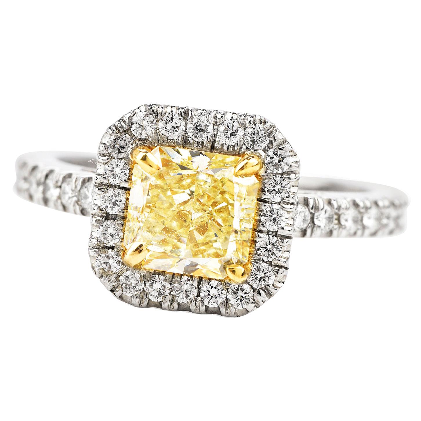 Edwardian Rose-cut Diamond gold platinum Solitaire Engagement Ring at ...