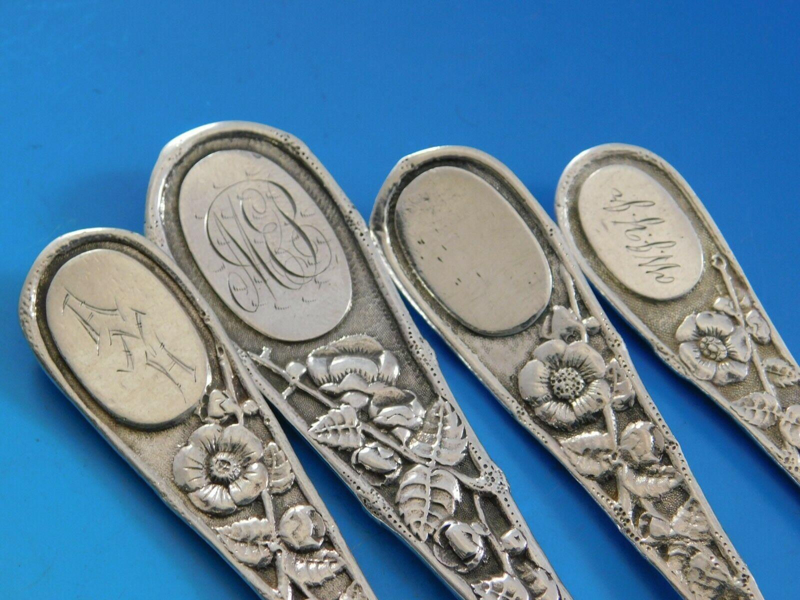 Eglantine by Gorham Sterling Silver Flatware Set Service 59 Pieces Multi-Motif 5