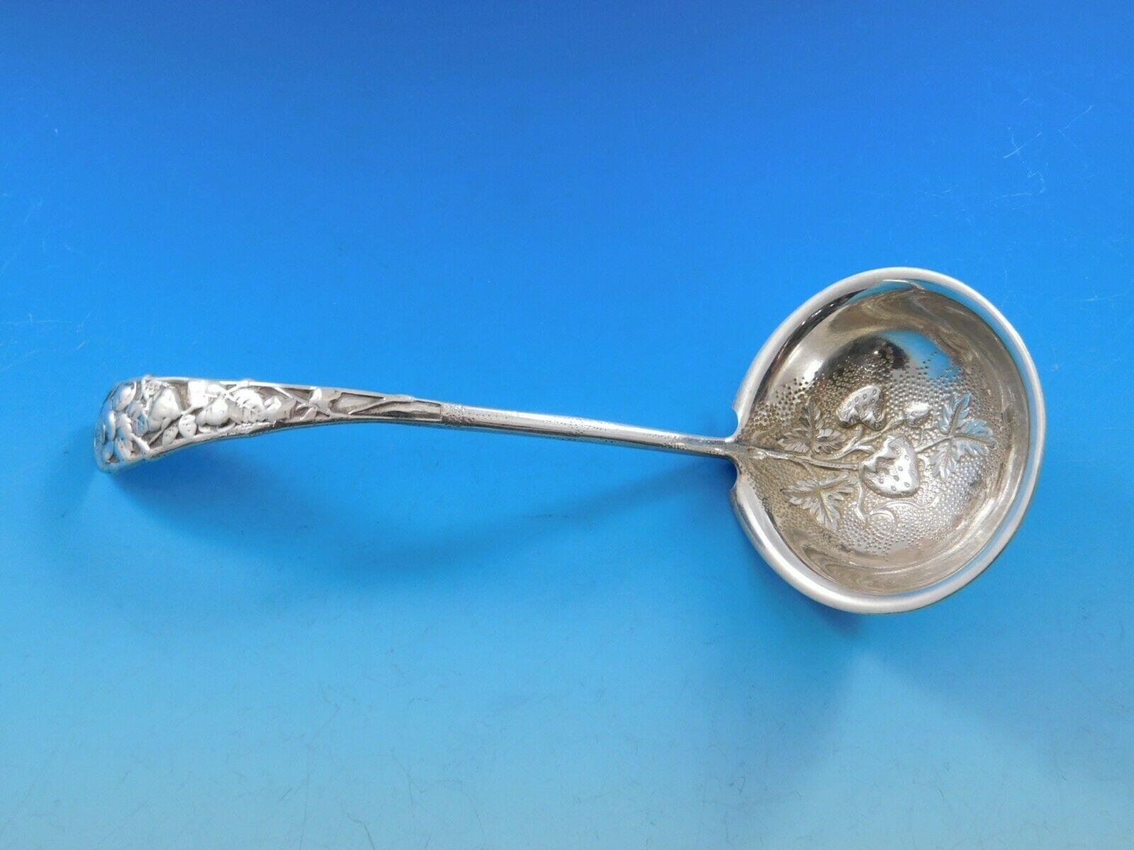 20th Century Eglantine by Gorham Sterling Silver Flatware Set Service 59 Pieces Multi-Motif