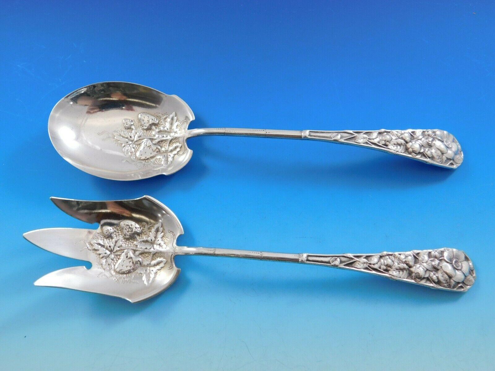 Eglantine by Gorham Sterling Silver Flatware Set Service 59 Pieces Multi-Motif 2