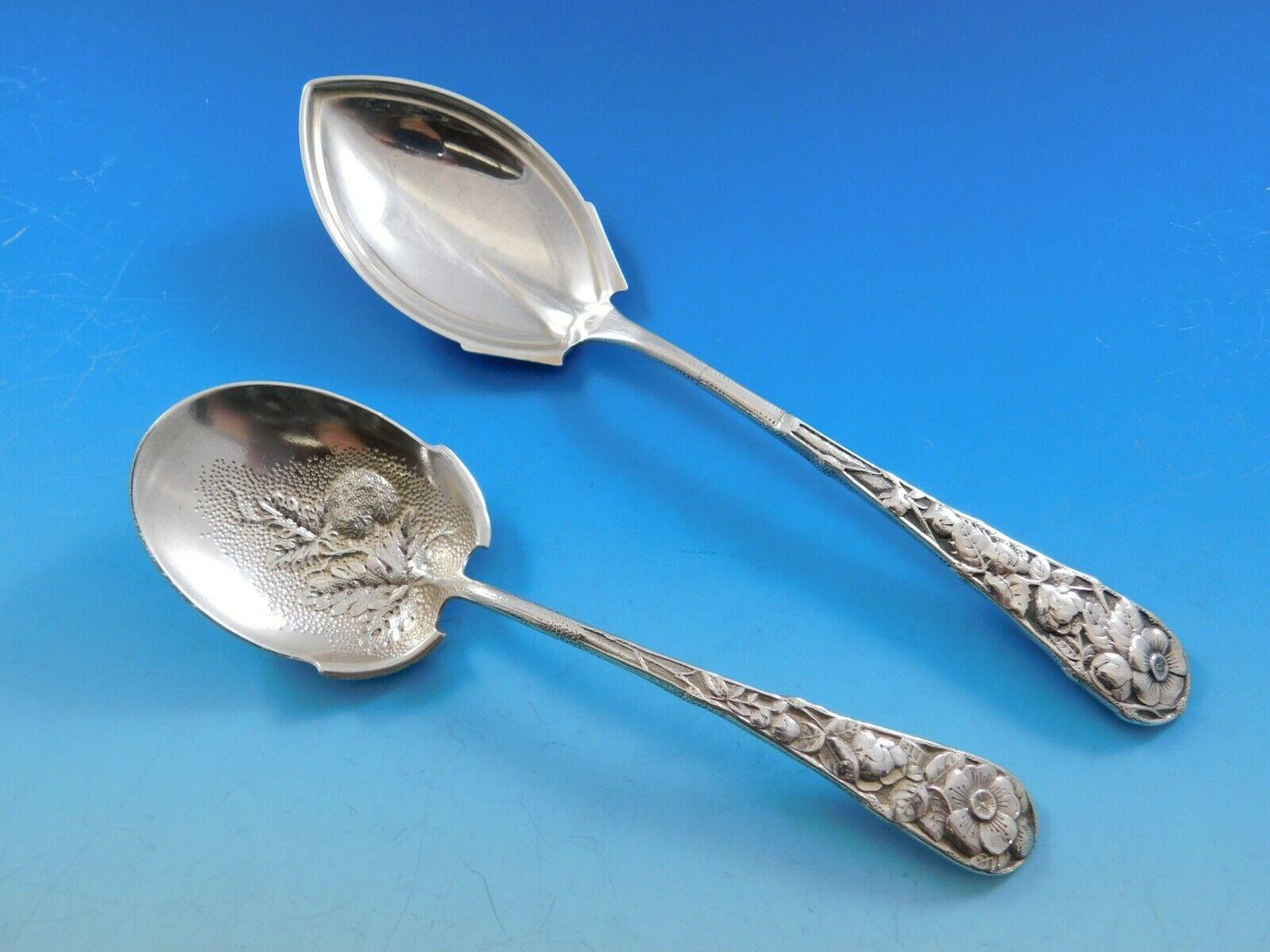 Eglantine by Gorham Sterling Silver Flatware Set Service 59 Pieces Multi-Motif 4