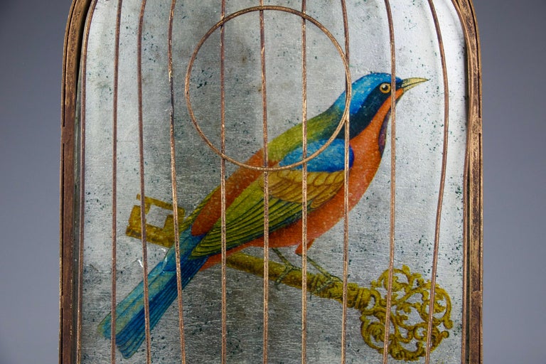 Photo inspiration: Picture Idea: Eglomerized Caged Bird France Late 19Th Century For Sale At