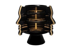 Ego Cabinet Black and Gold by Karim Rashid for Scarlet Splendour