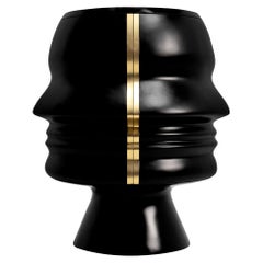 Ego Cabinet Black and Gold by Karim Rashid for Scarlet Splendour