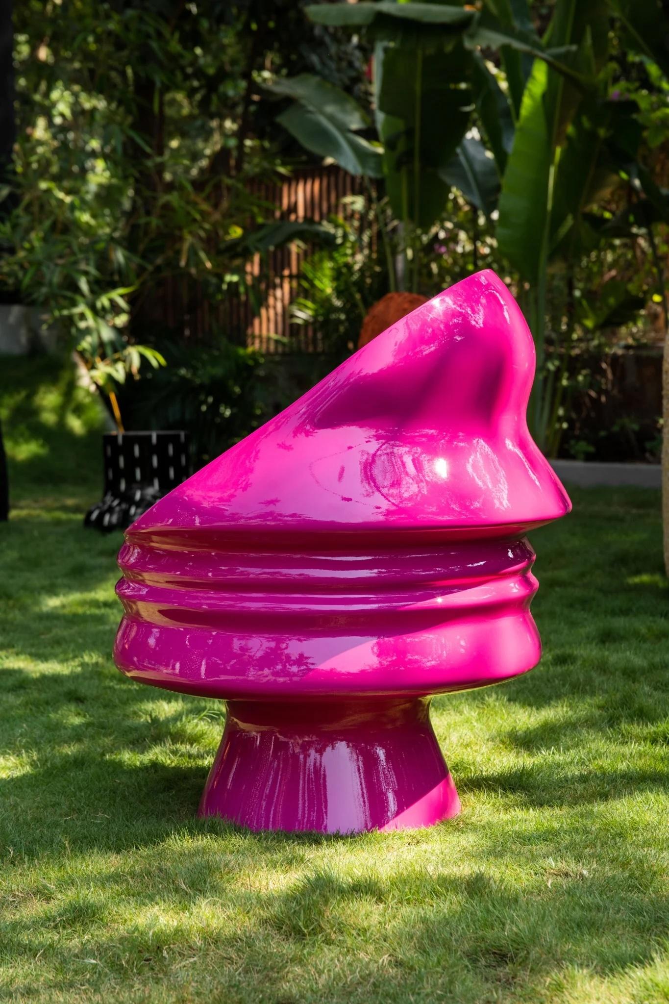 Moderne Chaise Ego de Karim Rashid pour Scarlet Splendour en vente