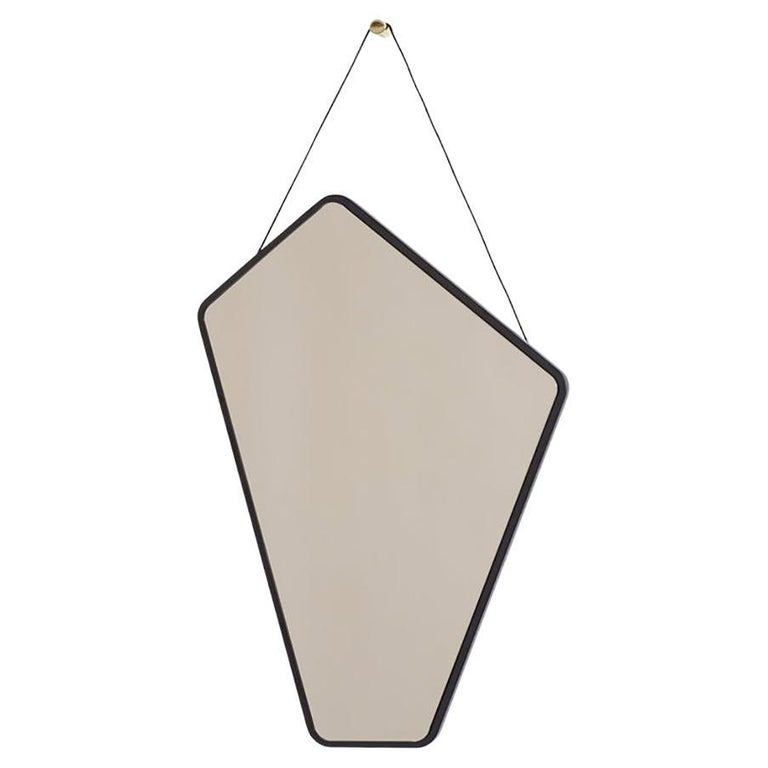 Ego Mirror, Small with Black Oak For Sale at 1stDibs