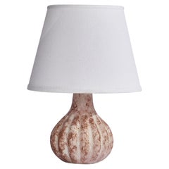 Ego Stengods, Table Lamp, Stoneware, Sweden, 1960s