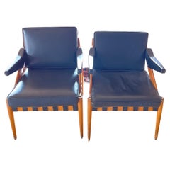 Vintage Egon Eiermann 122A Wilde Spieth Pair of Chairs