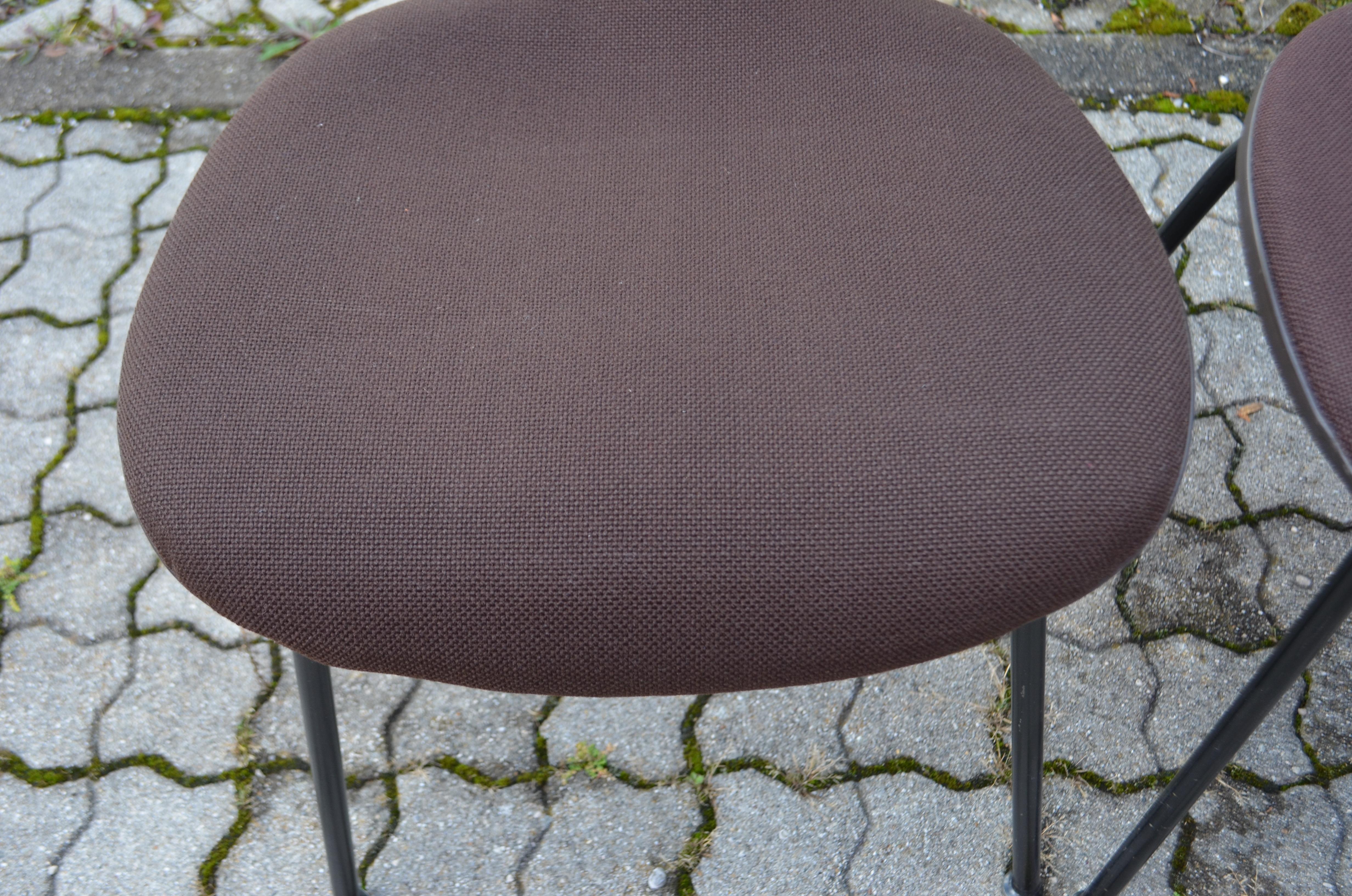 Egon Eiermann Chair Wilde & Spieth Modell SE68 Hopsak Brown 1 of 16 For Sale 2