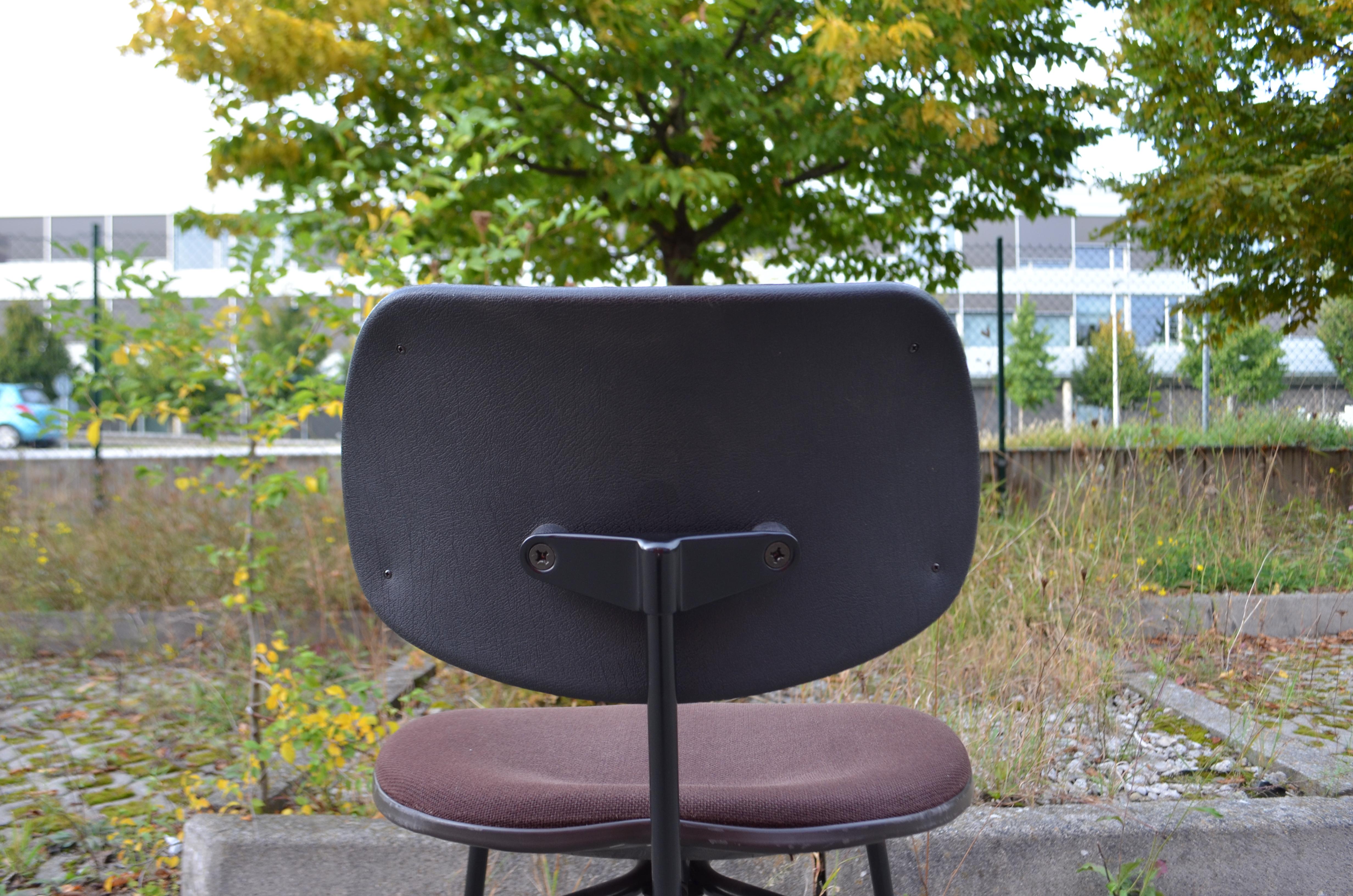 Egon Eiermann Chair Wilde & Spieth Modell SE68 Hopsak Brown 1 of 16 For Sale 5