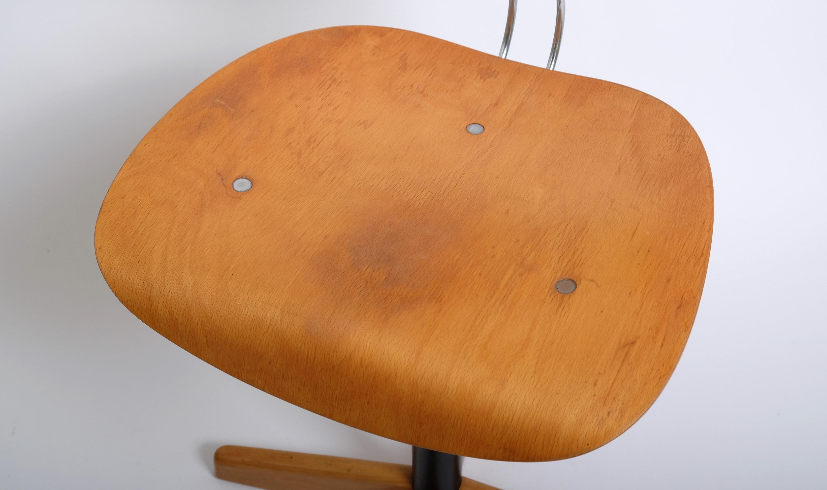 Egon Eiermann Desk Chair SE40 for Wilde + Spieth, Germany 1950s For Sale 9