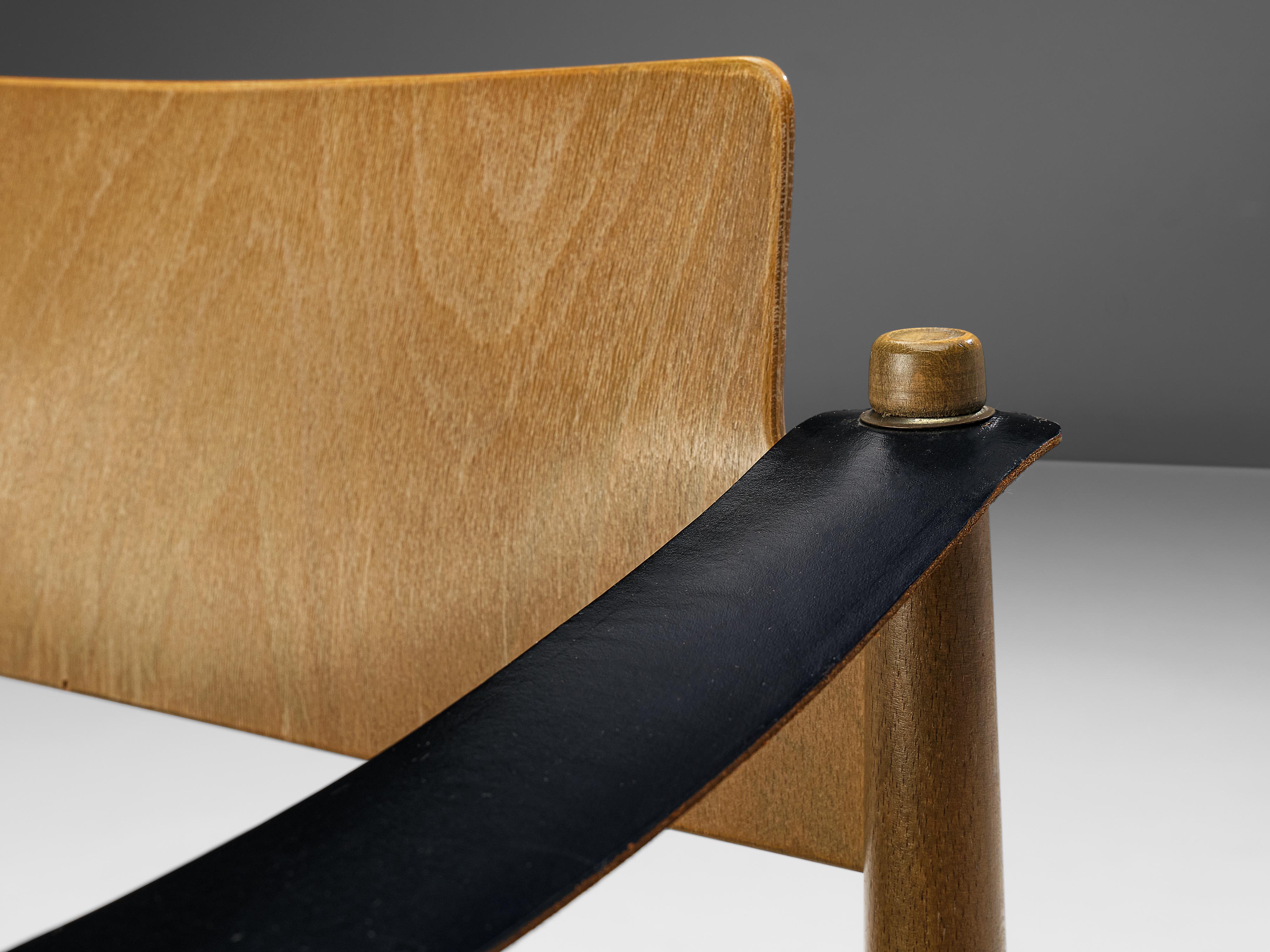 Mid-20th Century Egon Eiermann for Wilde + Spieth Set of Six Armchairs