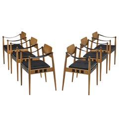 Egon Eiermann for Wilde + Spieth Set of Six Armchairs