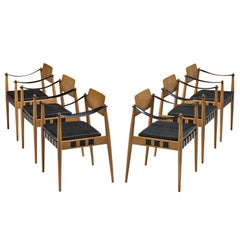 Egon Eiermann for Wilde + Spieth Set of Six Armchairs 