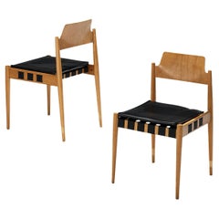 Retro Egon Eiermann for Wilde + Spieth Pair of Dining Chairs 