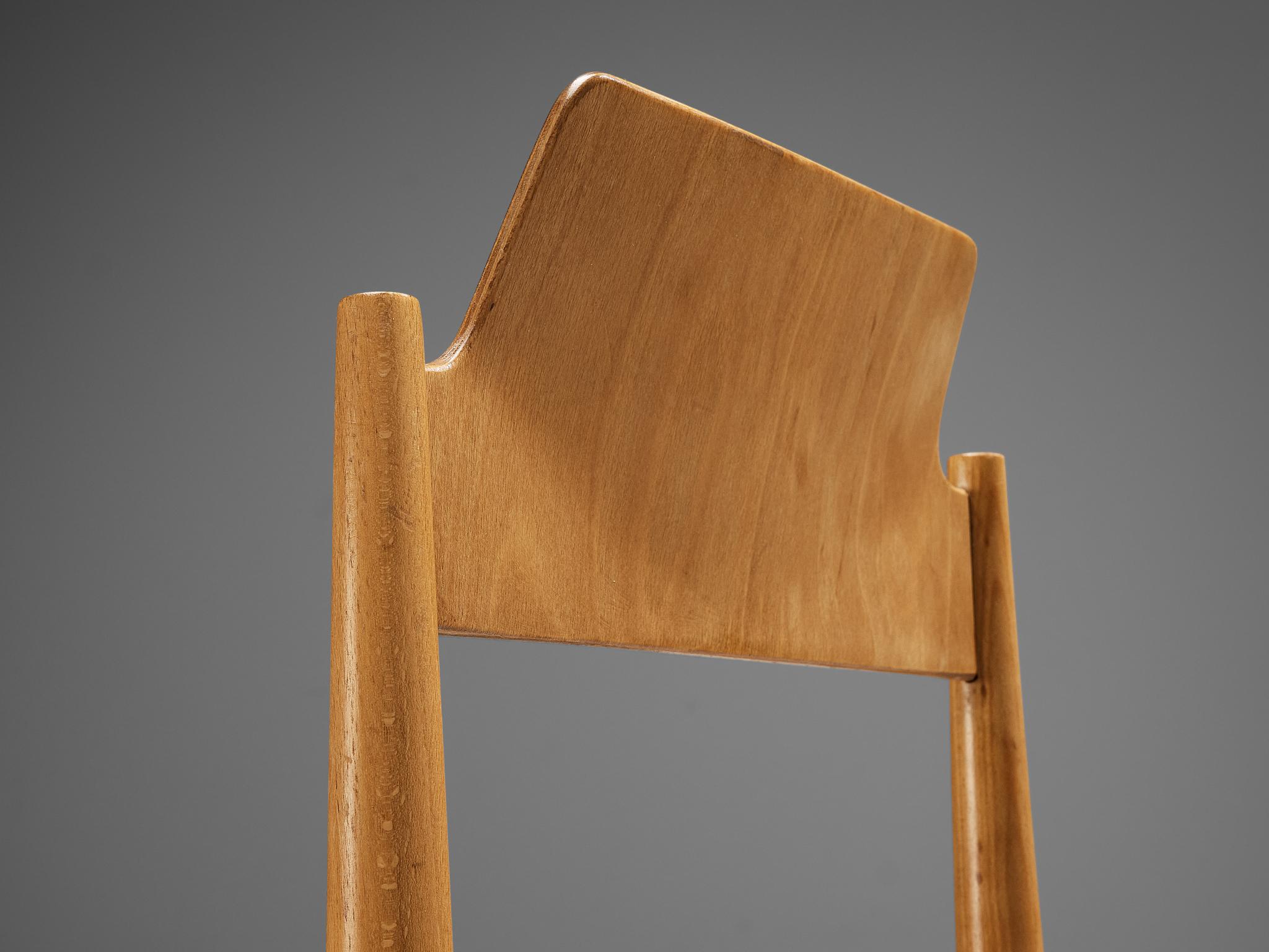 Egon Eiermann for Wilde + Spieth Set of Six Dining Chairs  For Sale 2