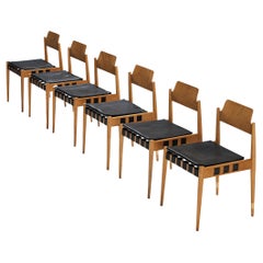 Antique Egon Eiermann for Wilde + Spieth Set of Six Dining Chairs 