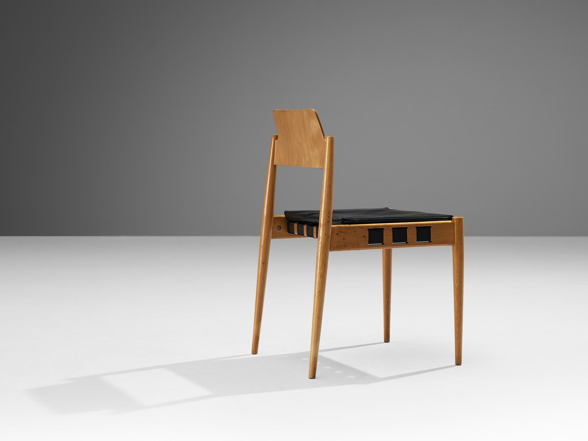 Mid-Century Modern Ensemble de douze chaises de salle à manger Egon Eiermann pour Wilde + Spieth  en vente