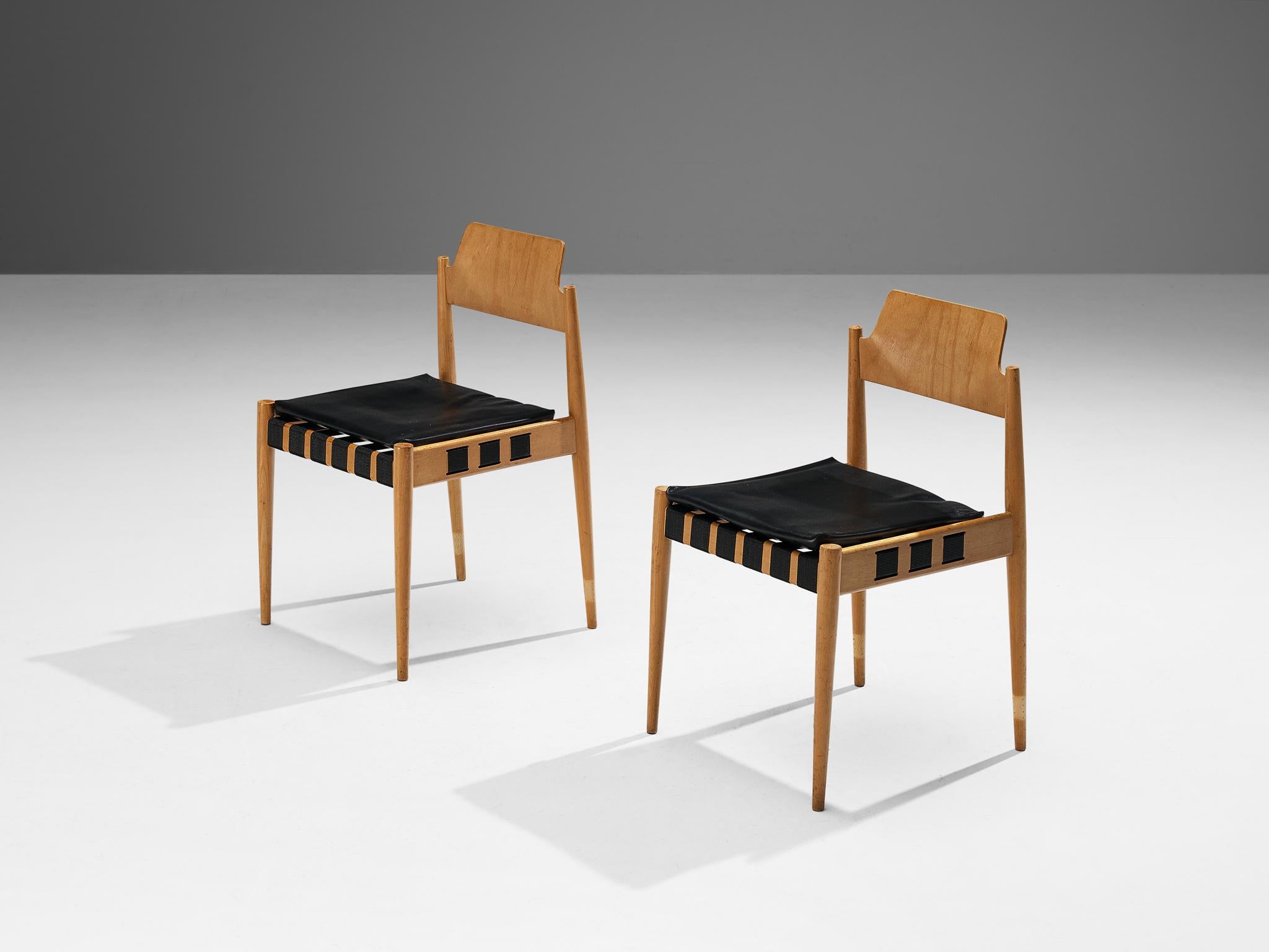 Egon Eiermann for Wilde + Spieth Set of Twelve Dining Chairs  1