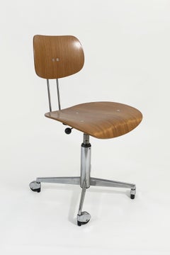 Egon Eiermann Midcentury Swivel Desk Chair