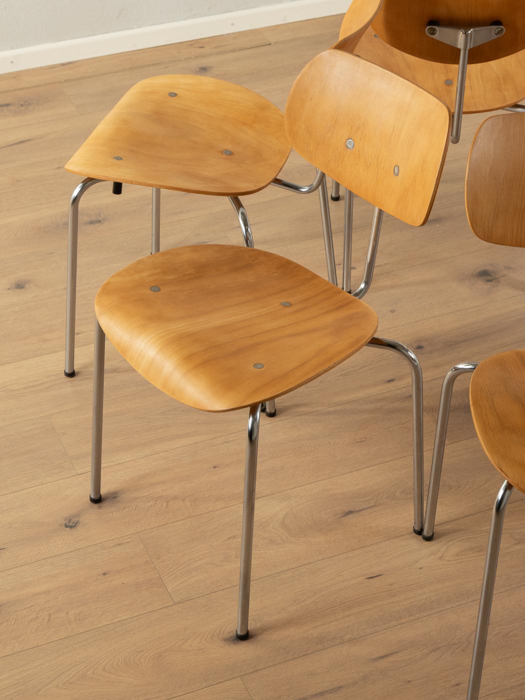 Egon Eiermann, Modell SE 68, Dining chairs 3