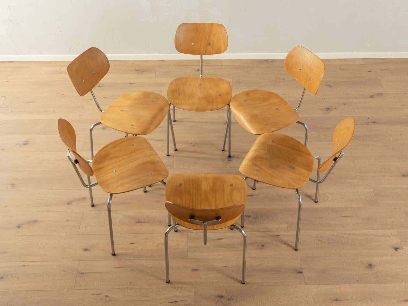 Mid-Century Modern Egon Eiermann, Modell SE 68, Dining chairs